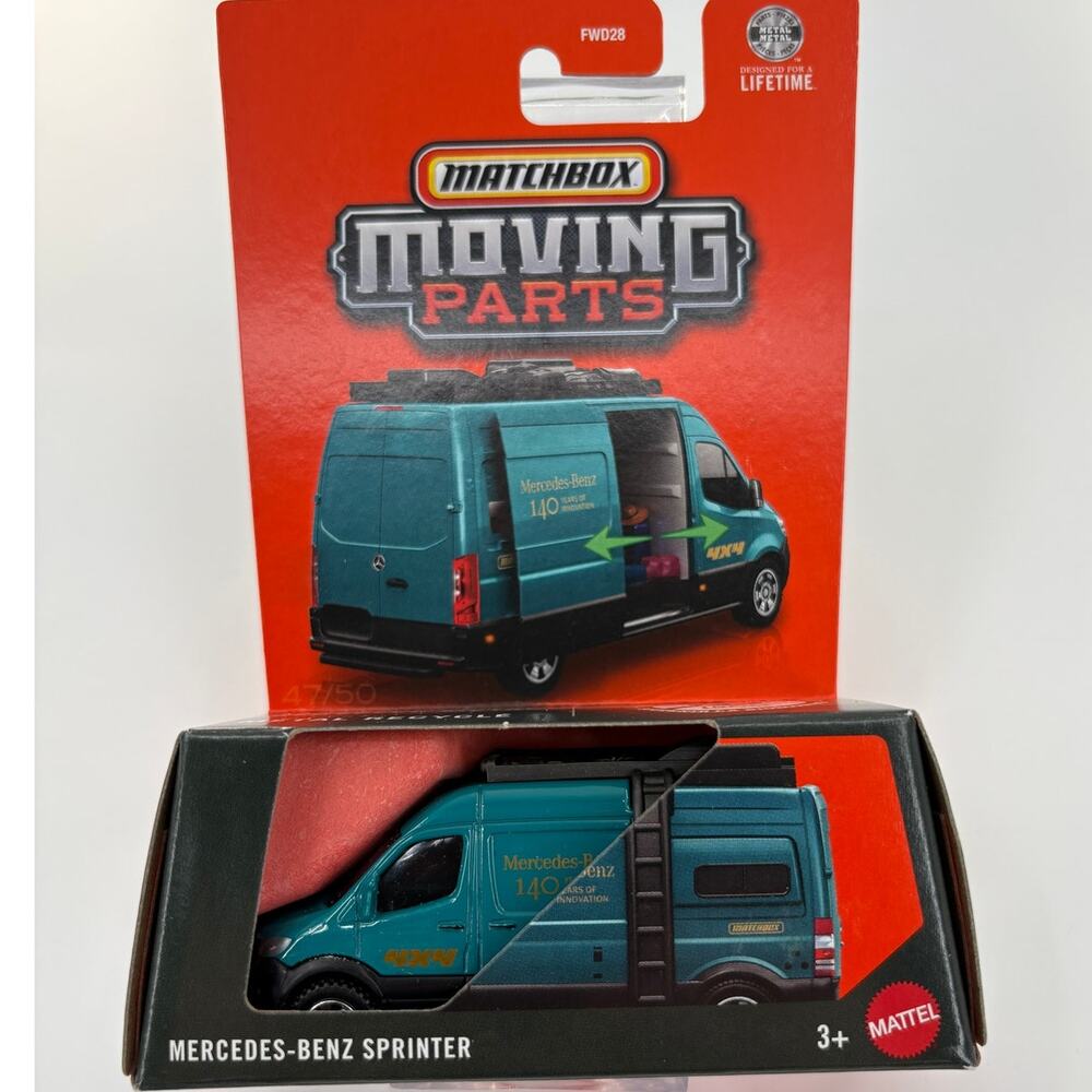 Matchbox Moving Parts Mercedes-Benz Sprinter